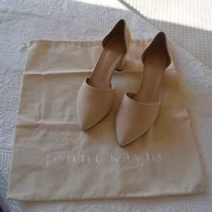 NIB Jenni Kayne D'orsay Mid Heel in Fawn 37